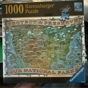 Ravensburger National Parks Puzzle - Green and Brown